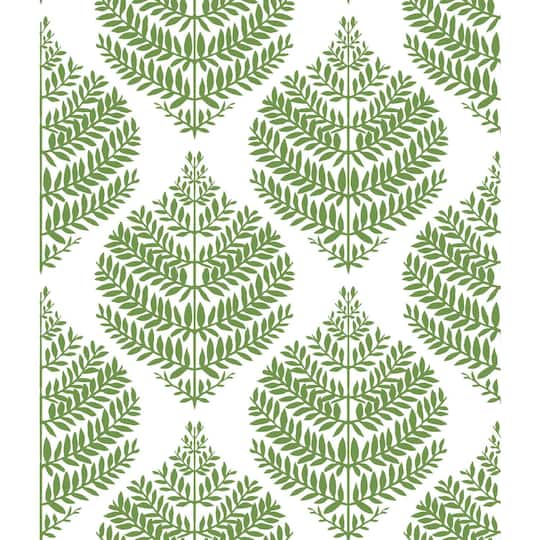 RoomMates Hygge Fern Damask Peel & Stick Wallpaper